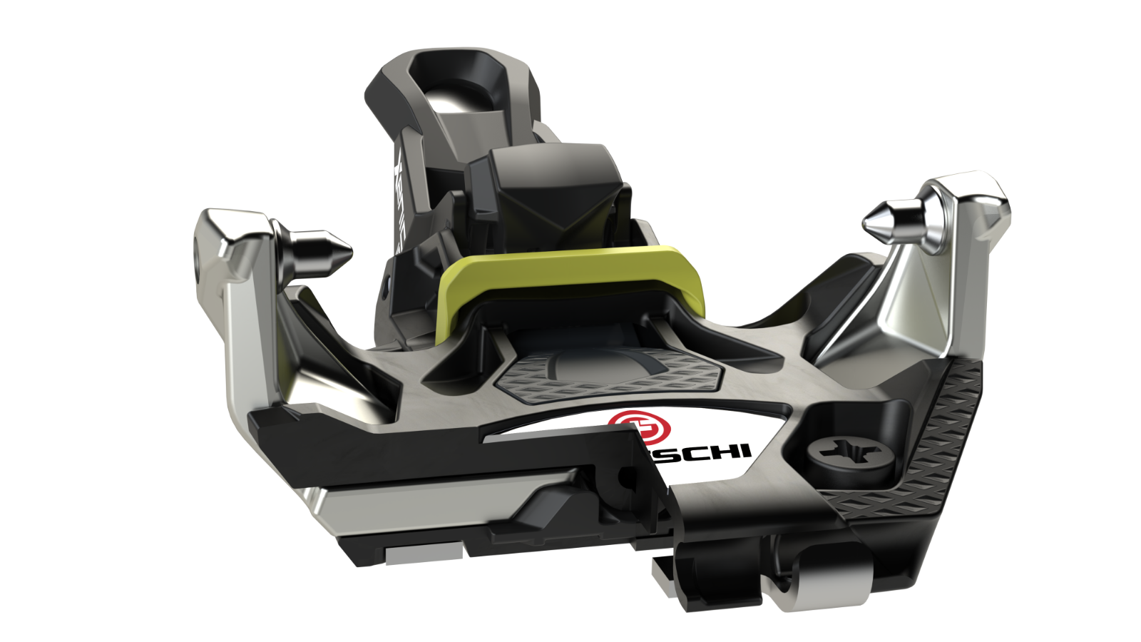 Horizontally sliding pin levers