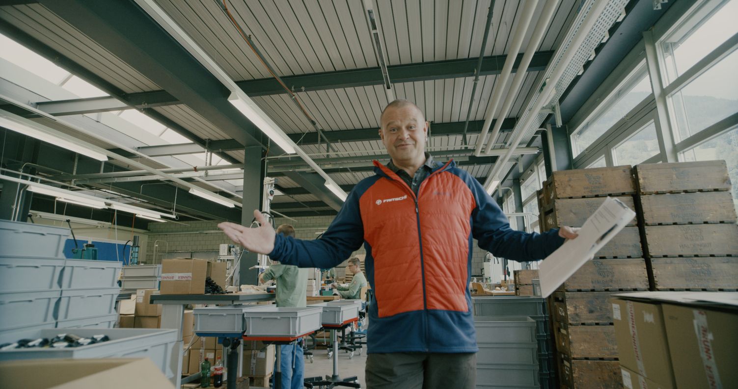 Roger Liechti Produktionsleiter Fritschi