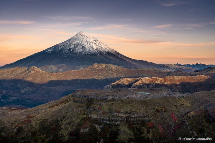 Lanín volcano